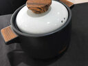 喜佰盛 日式砂锅炖锅煲汤锅家用燃气灶砂锅电磁炉明火通用耐高温沙锅陶瓷煲熬汤锅煲仔饭砂锅干烧瓦煲 3升黑色（明火专用）适用3-4人【520】 实拍图