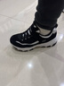 Skechers斯凯奇男女童运动鞋老爹鞋复古潮款儿童鞋舒适黑白熊猫鞋8701646L 巧克力酱 35 实拍图