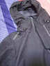 探路者（TOREAD）冲锋衣三合一外套户外防风防雨水登山滑雪服男女款 黑色 M  实拍图