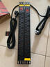 安普康（AMPCOM） PDU机柜插座大功率防雷防过载机房电源插排6/8/10位双断开关多孔工业排插 定制8位10A 2500W开关 3米 实拍图
