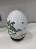 傲世景德镇陶瓷器新中式客厅摆件工艺品博古架酒柜装饰品乔迁开业礼物 三阳开泰福气蛋+底座 实拍图