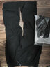 美罗邦【两条装】夏季薄款冰丝休闲裤男透气轻薄男士潮流修身直筒长裤子 8021黑色+8021黑色【夏季薄款】 XL 【120-130斤】 实拍图