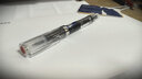 三文堂（TWSBI） ECO钢笔活塞上墨式钢笔系列学生成人练字书法透明示范钢笔男女孩大容量免费刻字送礼官方正品 透明色 F尖 实拍图