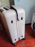 ITO行李箱旅行箱男女大容量出国万向轮轻便小型密码箱登机箱拉杆箱 青蓝 25英寸 需托运 实拍图