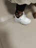 哈比熊童鞋春秋儿童运动鞋小白鞋男童鞋革面休闲女童鞋GS7593 白色27码 实拍图