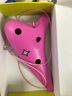 风雅陶笛（FENG YA OCARINA） 塑胶初学型12孔中音C调 彩色十二孔AC陶笛 12塑胶AC粉色 实拍图