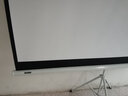 英微（IN&VI）投影仪幕布DB支架幕布100英寸4:3办公家用高清投影机幕布落地移动户外便携式幕布 实拍图