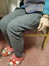 奉孝中老年女裤老年人春秋裤子妈妈长裤50岁60老太太加绒裤休闲宽松版 深灰色 XL(建议105斤以内) 实拍图