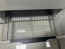 太和樱花加深拉篮304不锈钢厨房拉篮橱柜双层置物架碗架抽屉式碗碟篮拉蓝 推荐&加粗加深750柜体-不锈钢轨 实拍图