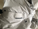 骆驼冲锋衣男羽绒三合一防风防水户外抓绒登山服女 O005W4，冰川灰 ，中性【抓绒】 XL 实拍图