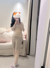 猫人（MiiOW）薄款秋衣秋裤女套装肌底衣超薄内搭女高弹隐形打底衫女款 百搭肤单套装 37度恒温 L 建议体重115-140斤 实拍图
