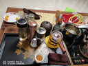 容山堂衣舍锤目纹玻璃煮茶器耐热泡茶壶家用电陶炉茶炉茶具套装 锤目纹玻璃煮茶器-八角款 实拍图