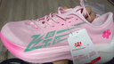 乔丹QIAODAN飞影PB4.0专业马拉松竞速跑步鞋碳板跑鞋运动鞋男 樱花粉/极光绿 -樱花 47.5 实拍图
