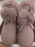 素蕊 雪地靴女2023冬季新品可爱毛球棉鞋女加绒保暖短筒防滑女靴子 黑色 38 实拍图