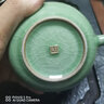 灵青坊青瓷茶壶单壶陶瓷全手工泡茶壶哥窑冰裂开片大号西施壶一壶两杯 哥窑梅子青单壶 270ml 实拍图
