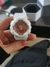 卡西欧（CASIO）女表BABY-G少女时代女黑金多功能电子防水运动手表女 送礼推荐 BA-110X-7A1 白玫瑰金 实拍图