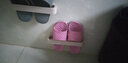 炫依酷浴室拖鞋架子免打孔 卫生间厕所门后吸盘沥水鞋架墙壁挂墙宿舍贴墙上收纳置物架单个装 粉色 实拍图