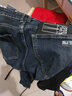 Lirdn Lee2025冬季新牛仔裤男士高档欧美风厚款百搭潮牌修身直筒时尚长裤子 雅灰蓝 33 码-腰围2尺6 实拍图