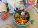 努比（Nuby）儿童餐具 宝宝不锈钢辅食叉勺组 勺子叉子餐刀两件套 圆角处理防烫防摔 不锈钢叉勺组-蓝色 晒单实拍图
