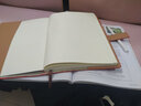 法拉蒙（faramon） 商务笔记本本子简约创意皮质搭扣a5记事本可定制logo会议记录本大学生考研加厚笔记本日记本 B5-棕色 实拍图