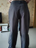 伯希和（Pelliot）户外冲锋裤男女防水防风加绒保暖登山徒步长裤子11240203灰XXL 实拍图
