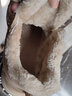 回力官方雪地靴男靴冬季加绒马丁靴子男保暖棉鞋男鞋工装鞋皮面登山鞋 卡其【加绒保暖】 43 实拍图