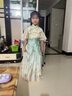 G.duck童装汉服女童夏装套装儿童马面裙一片式唐装中国风女大童裙子春秋 817马面裙套装【夏款】 130 尺码7~8岁【120-130cm】cm 实拍图