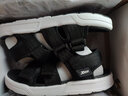 特步男子凉鞋春夏舒适休闲沙滩鞋魔术贴潮流运动凉拖鞋户外鞋982219171533 黑 41码 实拍图