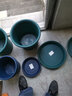 爱丽思（IRIS）Deepot花盆加厚树脂控根圆口绿萝绣球蔷薇月季塑料花盆 10号深绿色(口径约32.8cm)无盆托 实拍图