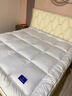 希尔顿羽绒床垫软垫床褥垫加厚hilton五星级酒店褥子学生宿舍垫子 【正品希尔顿逸林抗菌防螨】白色 1.5x2.0m【酒店加厚床垫10cm】 实拍图