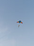 百特潍坊风筝经典百特彩虹三角网红风筝成人玩家之选微风易飞 2.5米彩虹三角（不带线） 实拍图