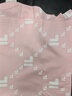 斐乐（FILA）FUSION潮牌情侣短袖T恤夏季宽松休闲老花满印花圆领男女装上衣 青春粉-PK XS (160) 实拍图