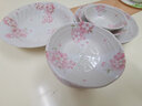 陶趣居日式盘子日本制造樱花餐具套装碗盘3D樱花雨面设计陶瓷套装间取樱 5.4英寸钵 实拍图