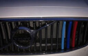 杰勒23款沃尔沃XC90s90lXC60XC40S60改装三色卡扣式中网亮条装饰配件  17-20款S90【红蓝款】 实拍图