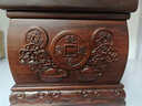 福寿岁全实木印尼紫檀木骨灰盒富贵吉祥 实拍图
