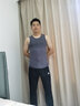 CALOWE KOLEVN冬季男士保暖背心德绒加绒加厚保暖衣内搭男士打底衣秋衣 深灰+黑色【羊绒蛋白】 2XL 推荐体重150-180斤 实拍图