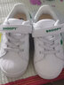 SNOOPY史努比童鞋儿童运动鞋秋季男童小白鞋女童低帮板鞋3940白绿26 实拍图