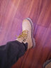 骆驼（CAMEL）男士马丁靴户外情侣高帮大黄靴 GE122W7757T 金黄 41 实拍图