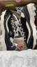 斯凯奇（Skechers）经典复古钻石熊猫鞋休闲鞋女士厚底增高小白鞋12241 黑色/白色/BKW 36.5 实拍图