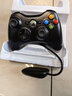 BROOK全新xbox360手柄pc电脑有线usb震动电视主机steam黑神话悟空游戏 pc电脑专用-无线盒装黑色+接收器 实拍图