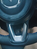 奥迈尔马自达真皮手缝方向盘套昂克赛拉阿特兹CX-5/CX-4马3马6汽车把套 翻毛皮+蓝色回正标 实拍图