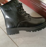 回力官方 马丁靴男鞋高帮靴子男秋冬情侣英伦风休闲皮靴女工装靴男 黑色男款（单里款） 44 实拍图