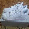 耐克（NIKE）Air Force 1 AF1空军一号 全白黑武士经典款男女情侣休闲运动板鞋 CW2288-111 43 实拍图
