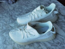 clotvisvim男鞋夏莆田跑步鞋350满天星休闲女鞋学生透气软底情侣贾基椰子鞋 白冰激凌【真爆高配版】 41 实拍图