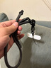英悦手机挂绳挂脖链斜挎手腕防盗防丢神器挂件贴片夹片垫片钥匙u盘吊绳女挂饰男指环扣防掉饰品壳配件 挂脖款【深空灰】舒适不勒·贈2款配件 实拍图