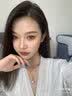 黛若素圈耳钉女999银高级感圆圈耳环耳圈养耳洞免摘耳骨钉夏季耳饰 实拍图