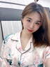 有趣熊睡衣女冰丝短袖韩版性感春秋薄款仿真丝绸夏季长裤大码女士两 NSLQ-宝石绿玫瑰R-双短女 L【建议穿着体重101-120斤】 实拍图
