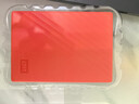 西部数据（WD）5TB 移动硬盘 USB3.0 My Passport随行版2.5英寸 红 机械硬盘 笔记本电脑外接 大容量加密存储 实拍图
