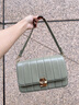 NINE WEST玖熙包包女包奢侈品牌2025新款斜挎包女士单肩包情人节礼物老婆 青石绿 实拍图