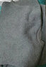 恒源祥超厚保暖内衣男女士加绒加厚款套装加大码中高领中老年人冬季巨厚 男士深灰-圆领 2XL(男180/女175) 实拍图